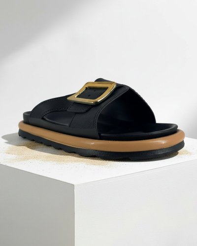 Pack De Sandalia Full Ulän Summer Para Dama 4223 Negro