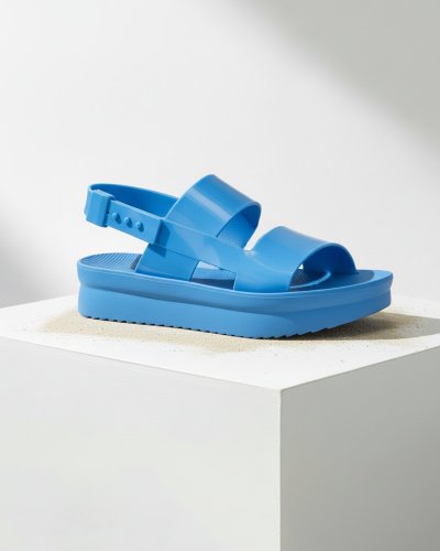 Pack De Sandalia Full Ulän Summer Para Dama 9870 Azul Oceani