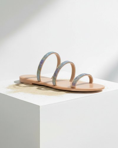 Pack De Sandalia Full Ulän Summer Para Dama 2525 Blush