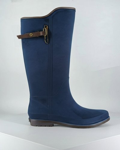Bota De Lluvia Ulän Para Dama 4271 Durazno Marino
