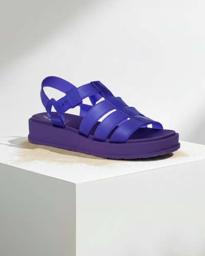 Pack De Sandalia Full Ulän Summer Para Dama 2532 Púrpura