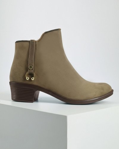 Bota De Lluvia Ulän Para Dama 2740 Durazno Nutria