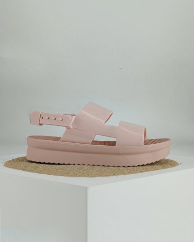 Pack De Sandalia Full Ulän Summer Para Dama 9870 Rosa Lechoso