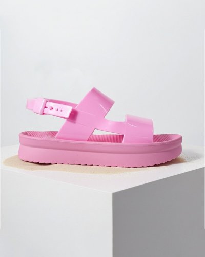 Pack De Sandalia Full Ulän Summer Para Dama 9870 Rosa Barbi