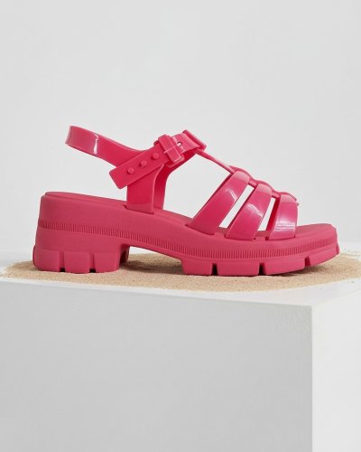 Pack De Sandalia Full Ulän Summer Para Dama 2783 Rosa Valentino