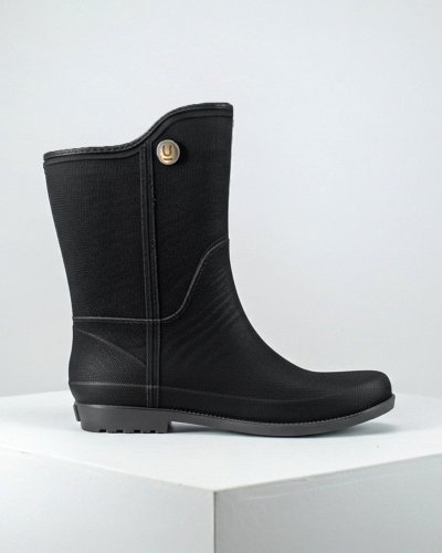 Pack De Bota De Lluvia Ulän Para Dama 4290 Brother Negro