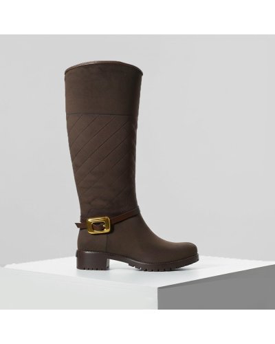 Pack De Bota De Lluvia Ulän Para Dama 4534 Durazno Cafe Moka