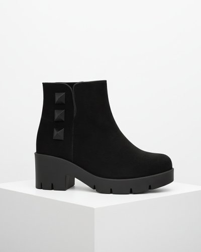 Bota De Lluvia Para Dama 2763 Durazno Negro Ulän